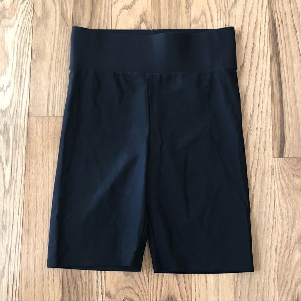 Stockholm Atelier & Other Stories High Rise Black Biker Shorts